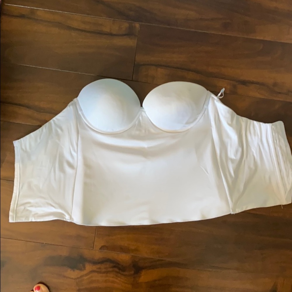 White Corset Bra